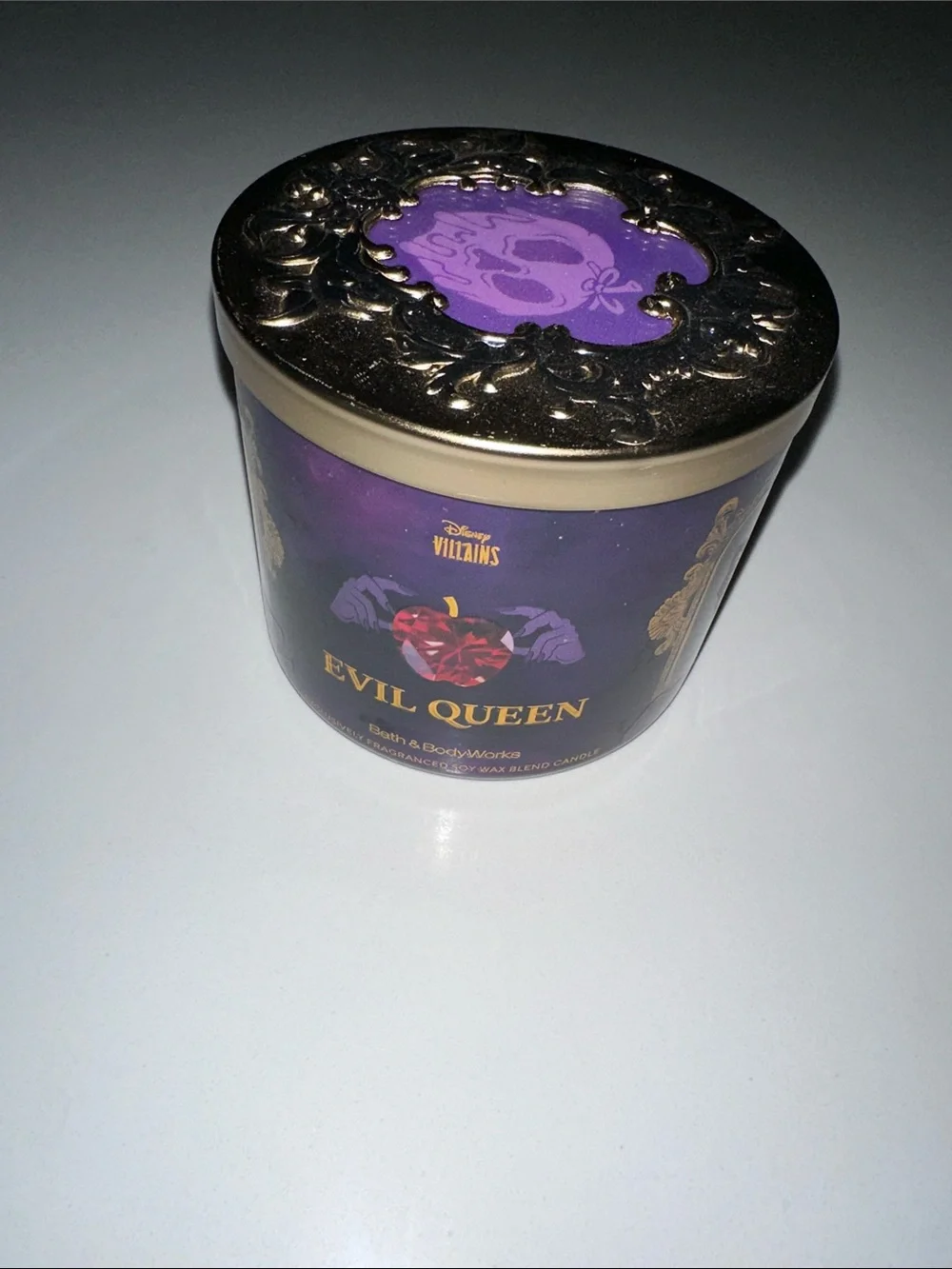 Bath & Body Works x Disney Evil Queen Maleficent 3 wick candle Halloween 2024